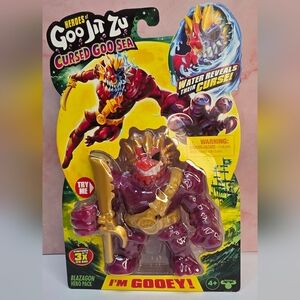 BLAZAGON Heroes of Goo Jit Zu Cursed Goo Sea Blazagon Hero Pack action figure. 
